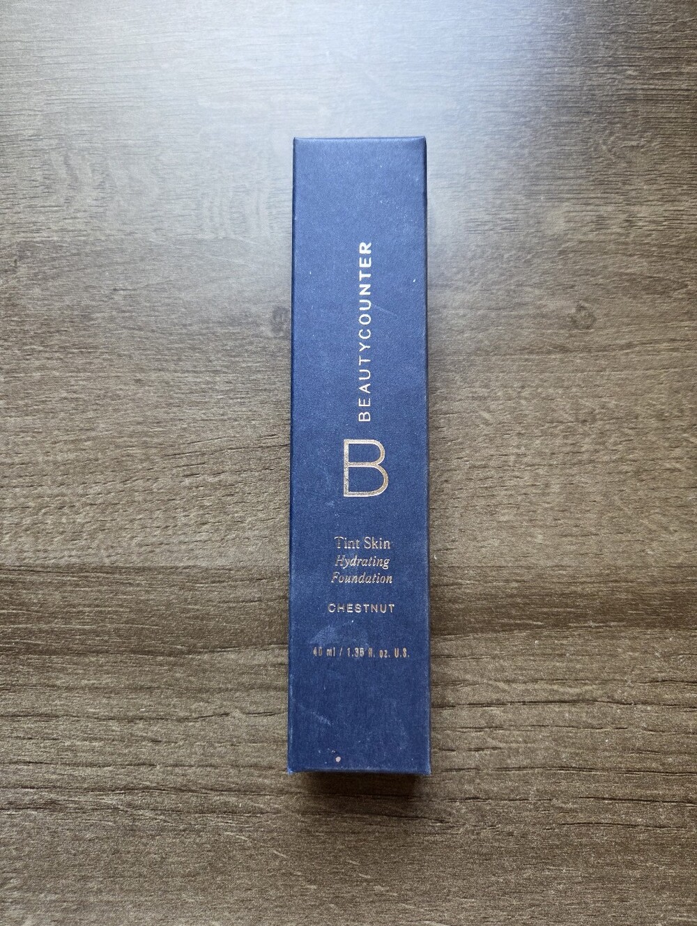 Beautycounter Tint Skin Hydrating Foundation Chestnut 1.35 fl oz